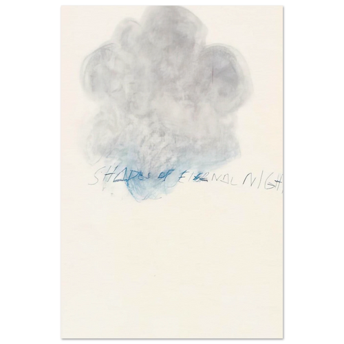 Fifty Days at Iliam. Shades of Eternal Night Poster | Cy Twombly Poster | Cy Twombly Store
