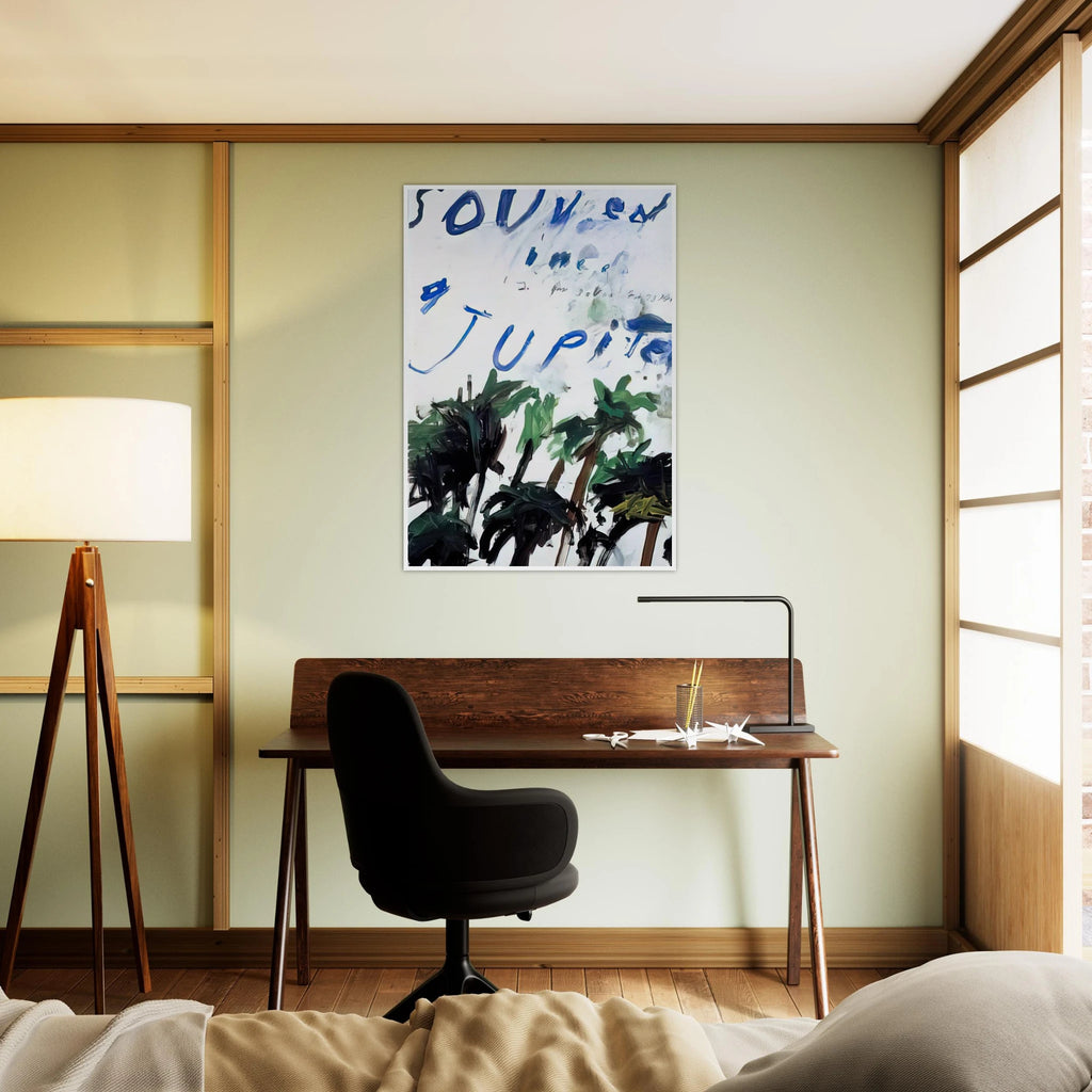 Souvenir Framed Poster | Cy Twombly Framed Prints Wall Art | Cy Twombly Store