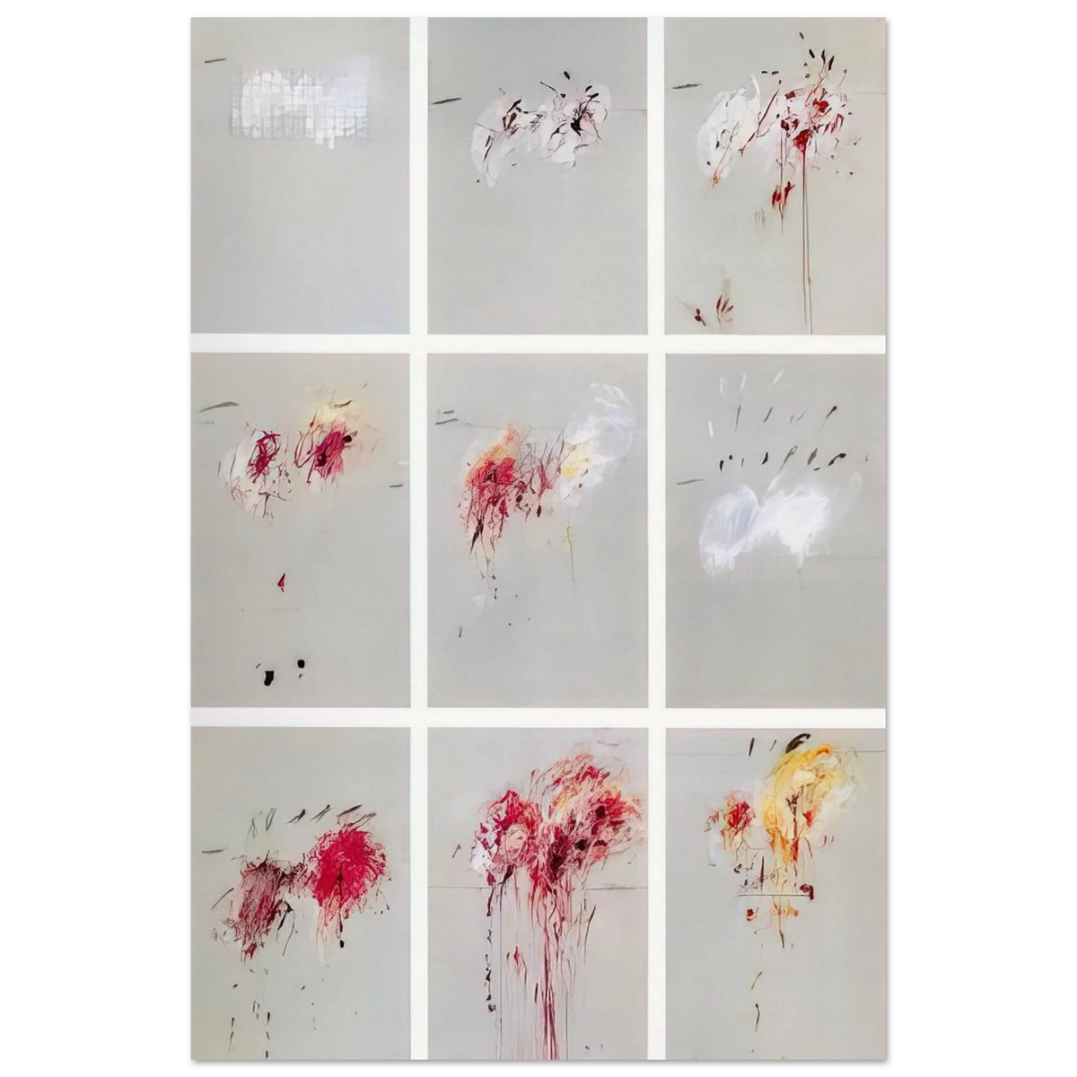 Nine Discourses on Commodus Poster | Cy Twombly Poster | Cy Twombly Store