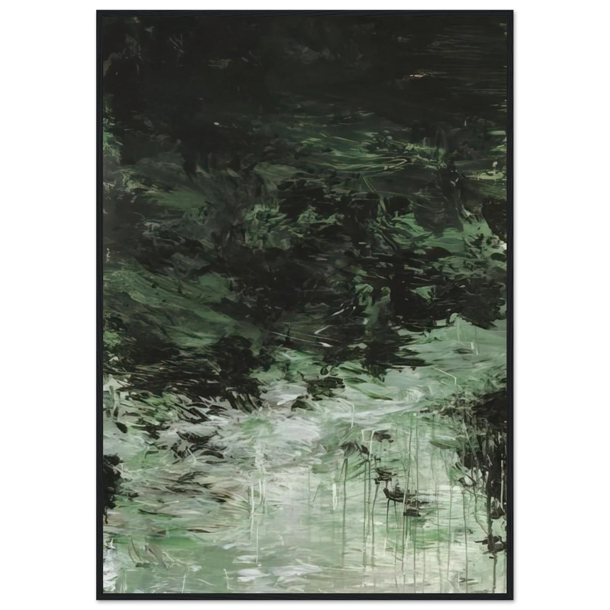 Untitled Part VIII Framed Poster | Cy Twombly Framed Prints Wall Art | Cy Twombly Store