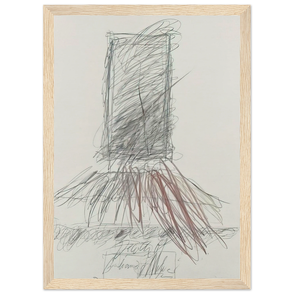 Death of Giuliano De'Medici Framed Poster | Cy Twombly Framed Prints Wall Art | Cy Twombly Store
