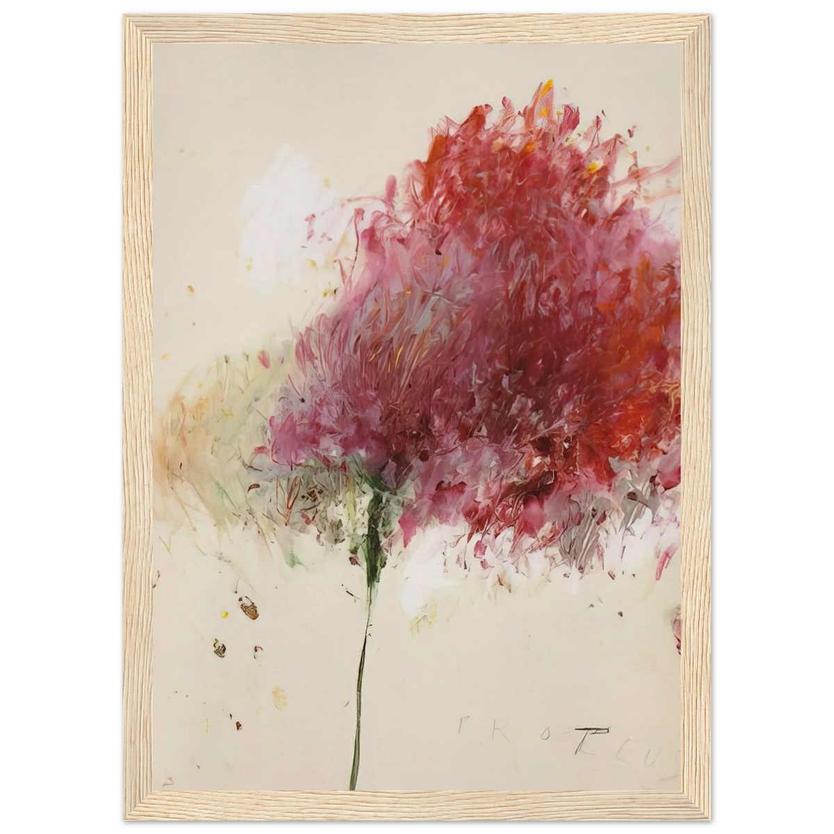 Proteus Framed Poster | Cy Twombly Framed Prints Wall Art | Cy Twombly Store
