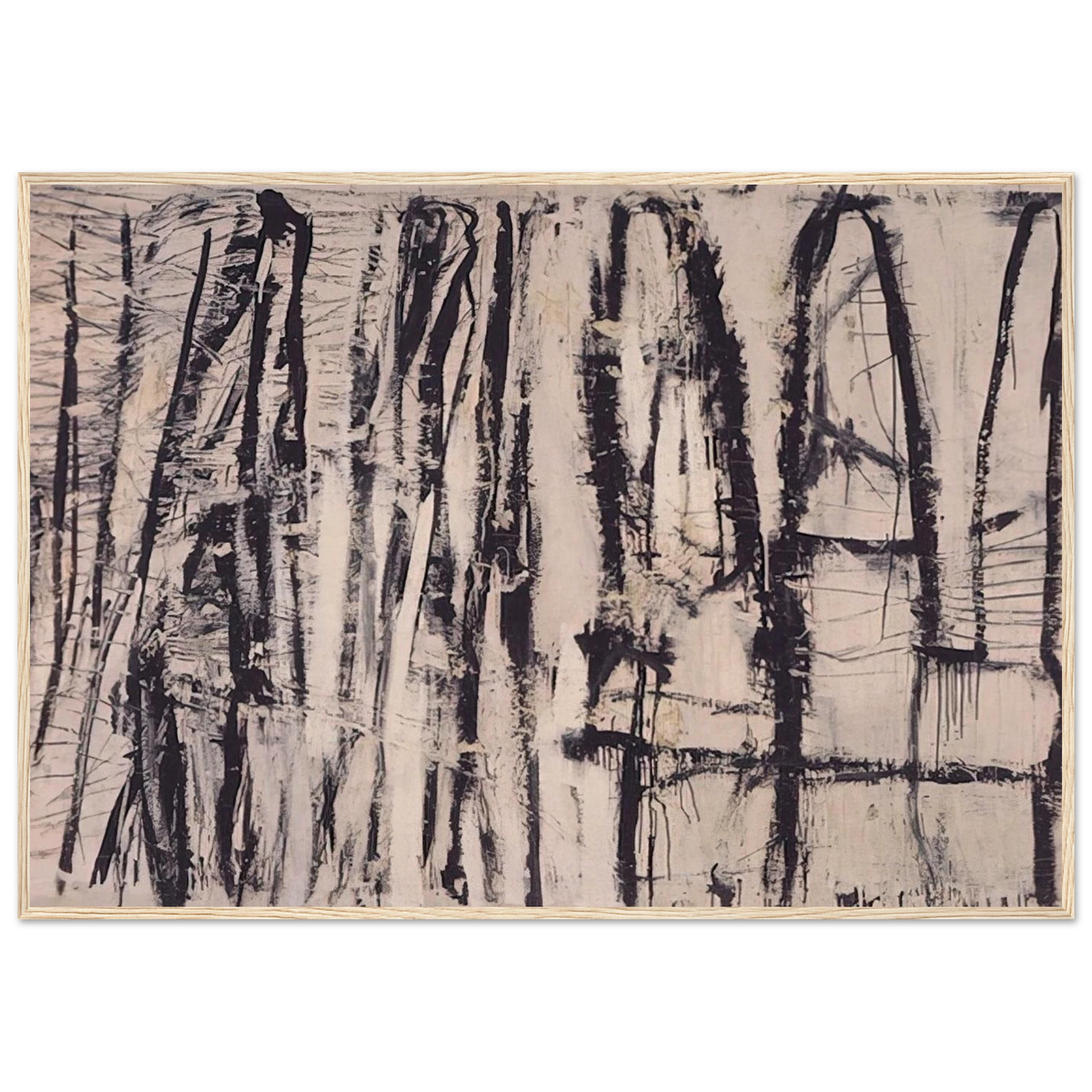Quarzeat Framed Poster | Cy Twombly Framed Prints Wall Art | Cy Twombly Store