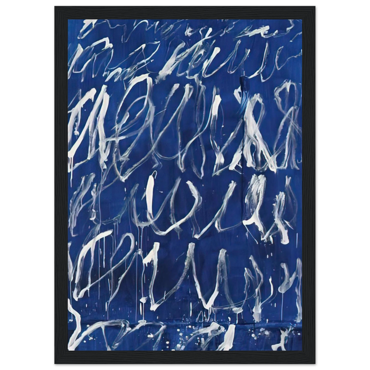 Untitled Framed Poster | Cy Twombly Framed Prints Wall Art | Cy Twombly Store