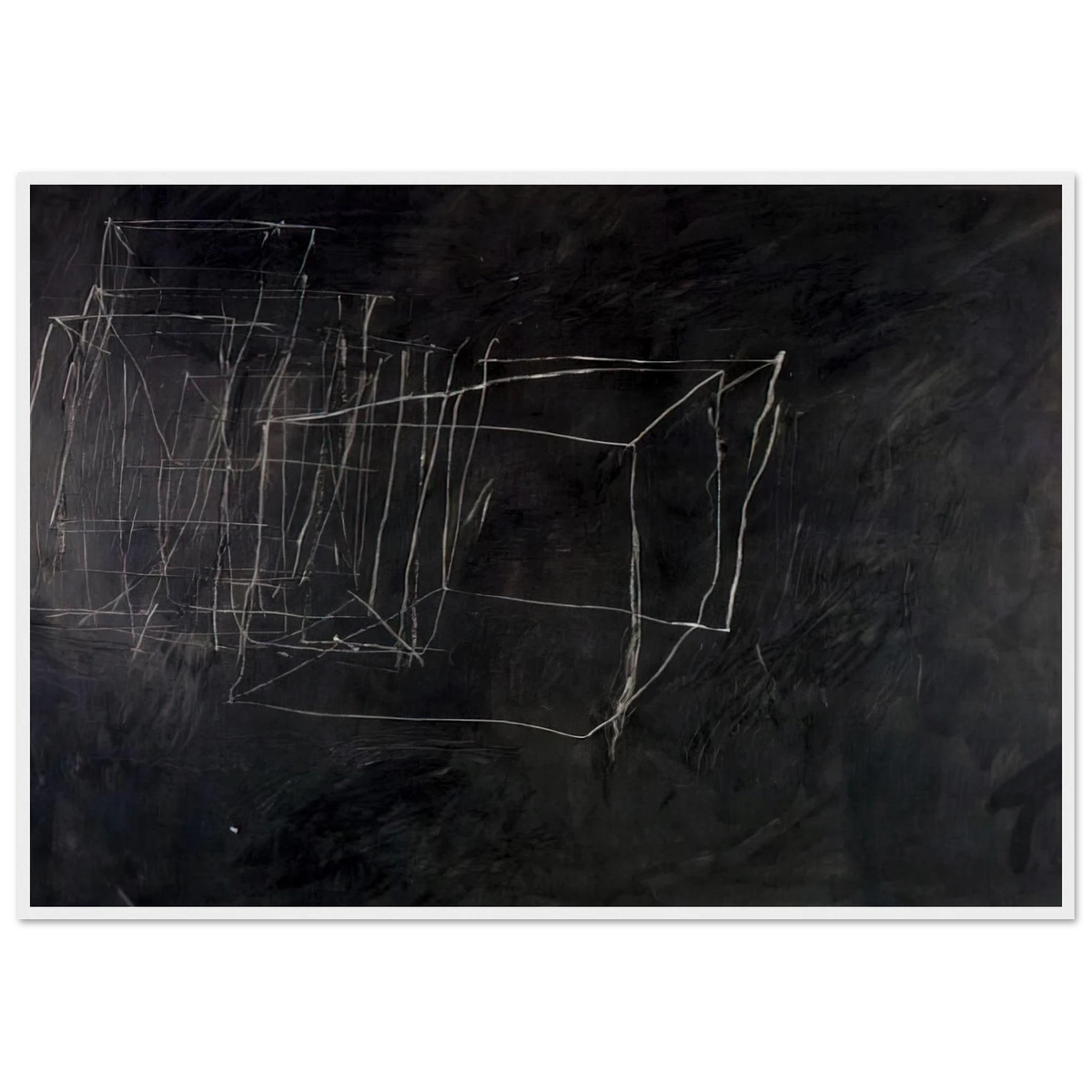 Night Watch Framed Poster | Cy Twombly Framed Prints Wall Art | Cy Twombly Store