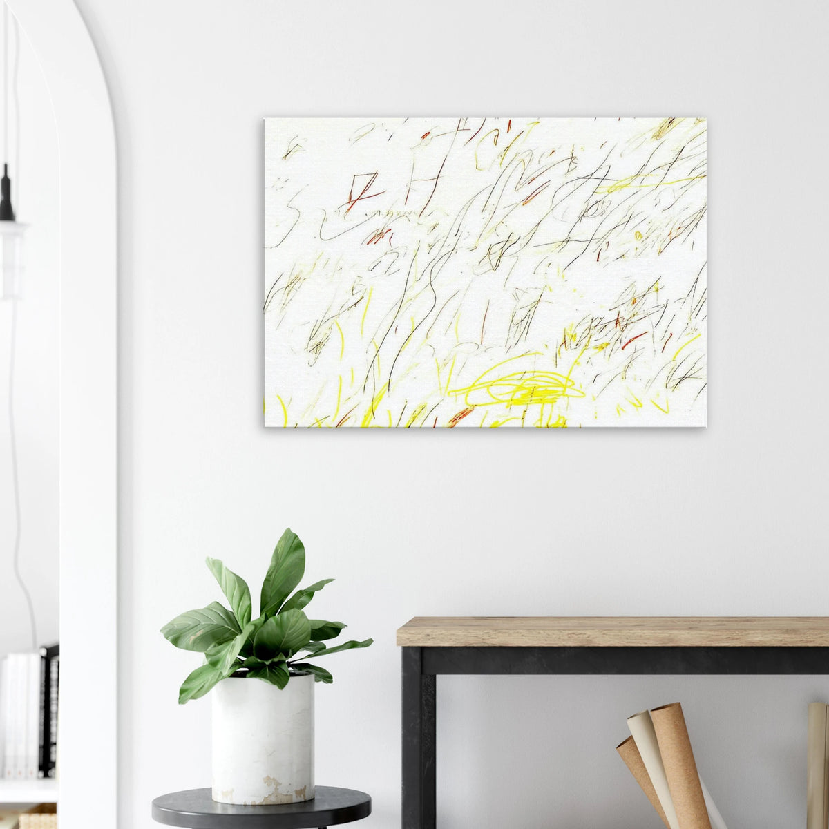 Blue Room Canvas | Cy Twombly Canvas | Cy Twombly Store
