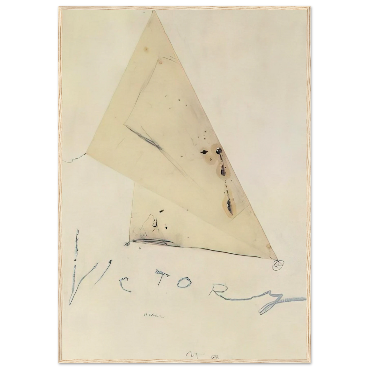 Victory Framed Poster | Cy Twombly Framed Prints Wall Art | Cy Twombly Store
