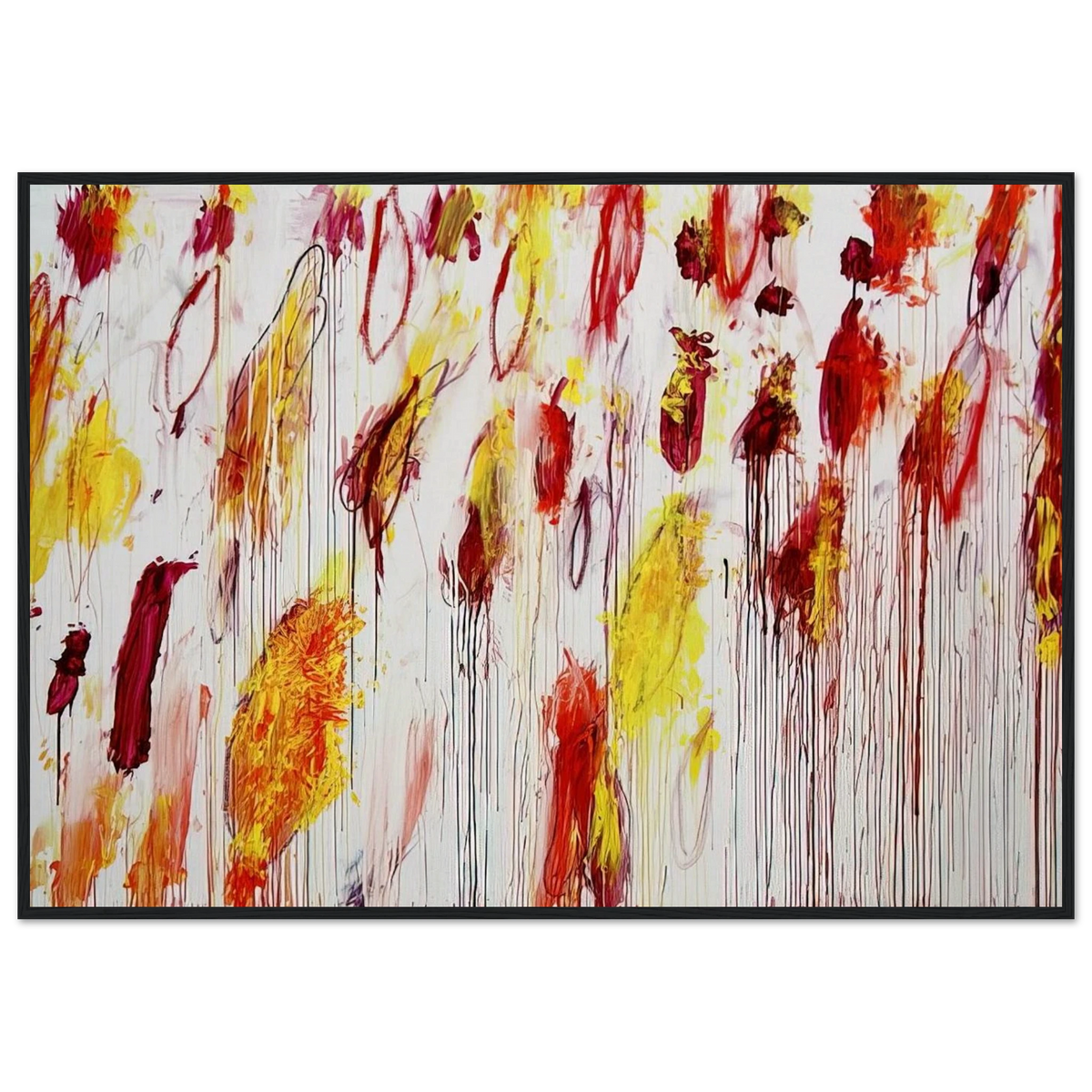 Lepanto, Part IV Framed Poster | Cy Twombly Framed Prints Wall Art | Cy Twombly Store