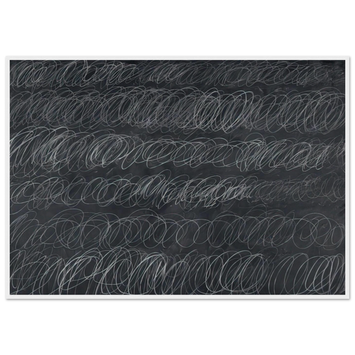 Cold Stream Framed Poster | Cy Twombly Framed Prints Wall Art | Cy Twombly Store