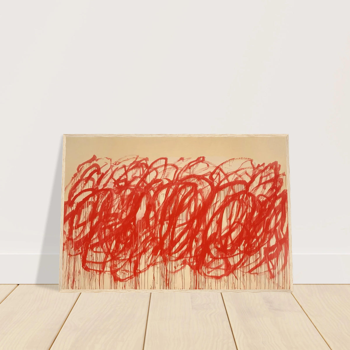 Untitled  Bacchus  Framed Poster | Cy Twombly Framed Prints Wall Art | Cy Twombly Store