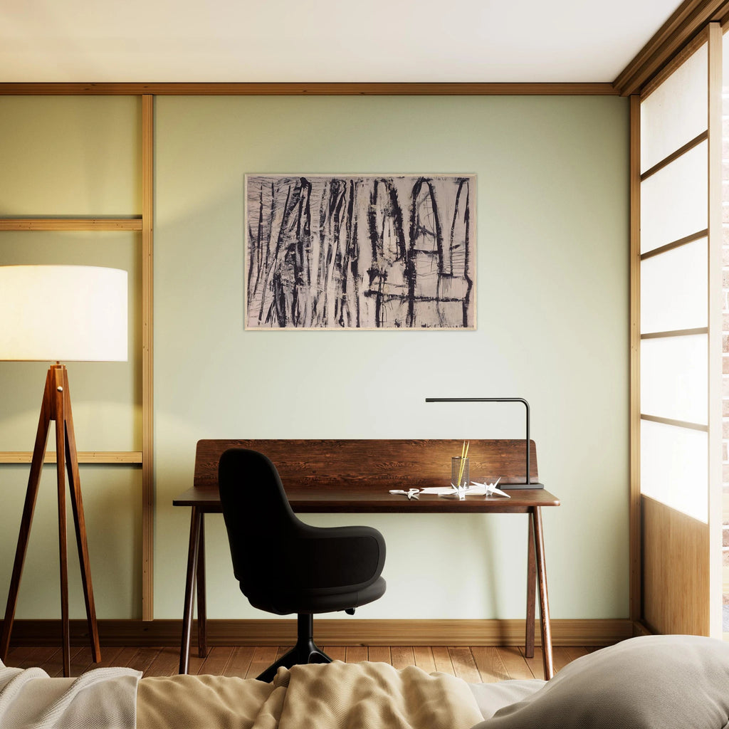 Quarzeat Framed Poster | Cy Twombly Framed Prints Wall Art | Cy Twombly Store