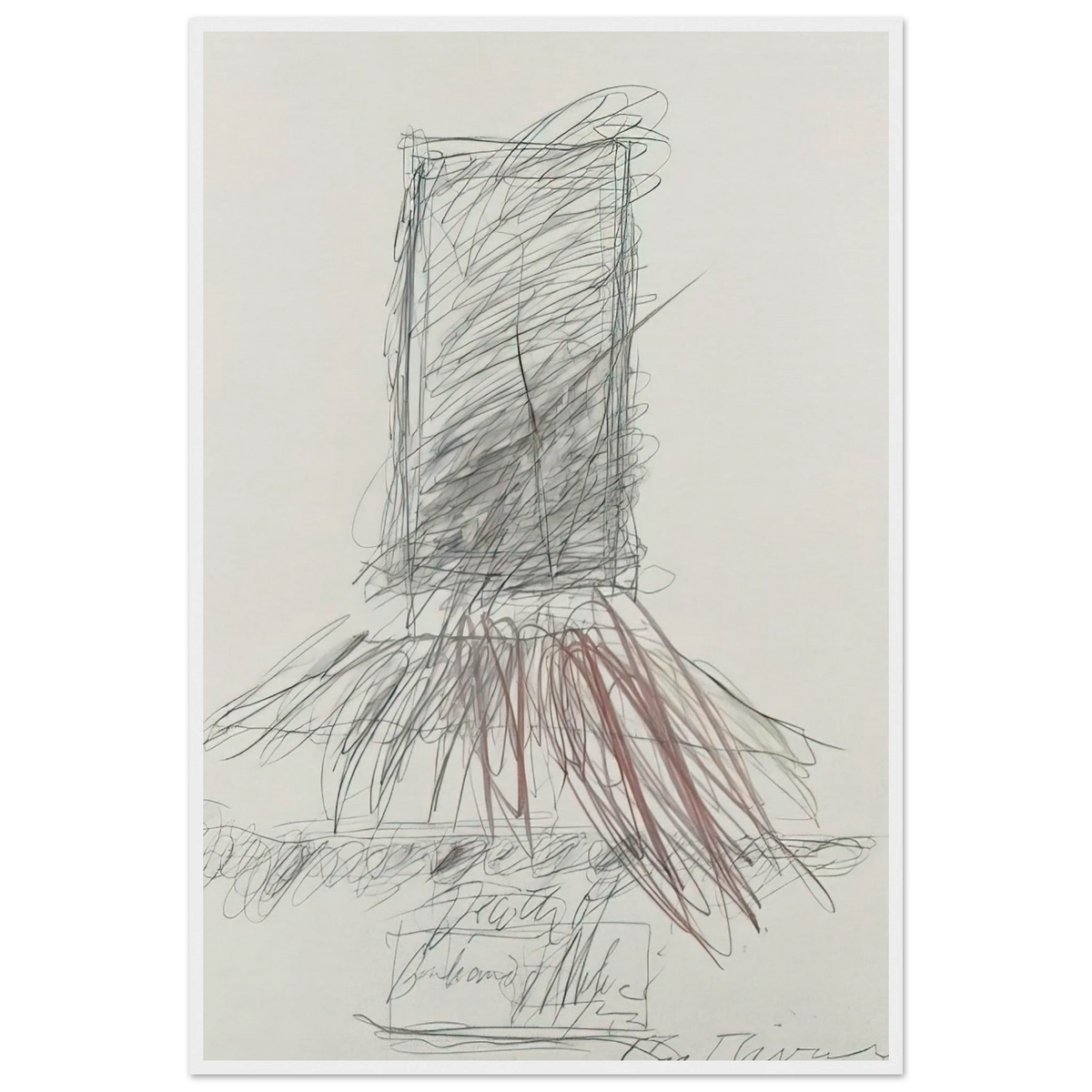 Death of Giuliano De'Medici Framed Poster | Cy Twombly Framed Prints Wall Art | Cy Twombly Store