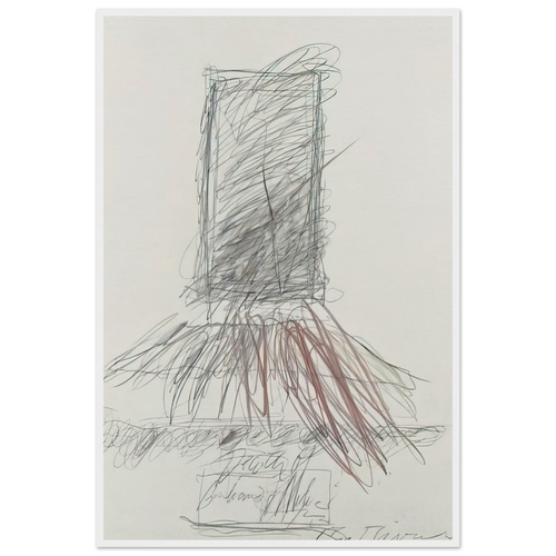 Death of Giuliano De'Medici Framed Poster | Cy Twombly Framed Prints Wall Art | Cy Twombly Store
