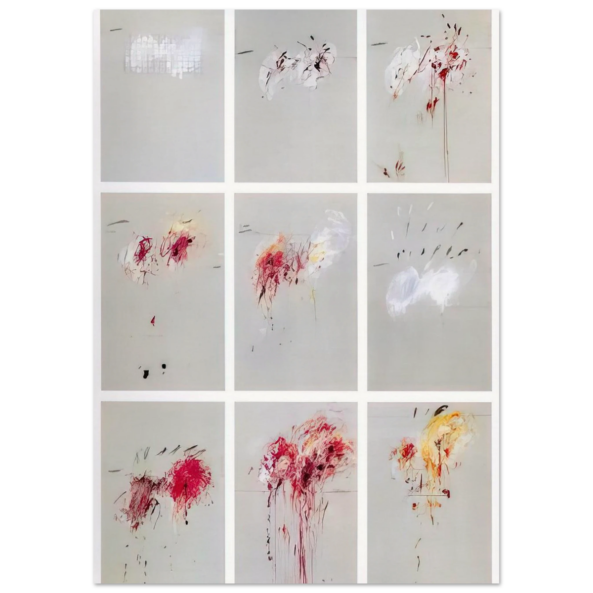 Nine Discourses on Commodus Poster | Cy Twombly Poster | Cy Twombly Store