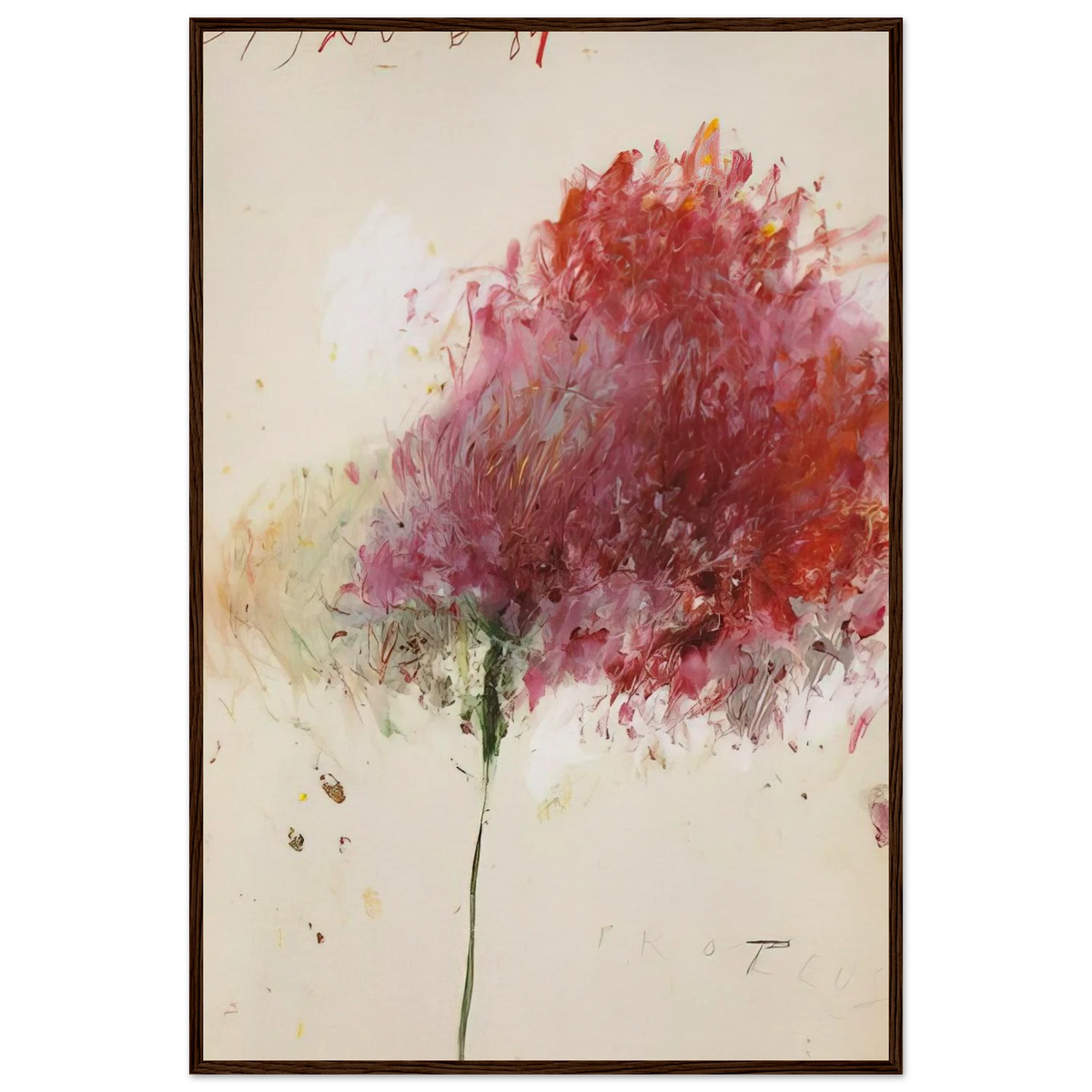 Proteus Framed Poster | Cy Twombly Framed Prints Wall Art | Cy Twombly Store