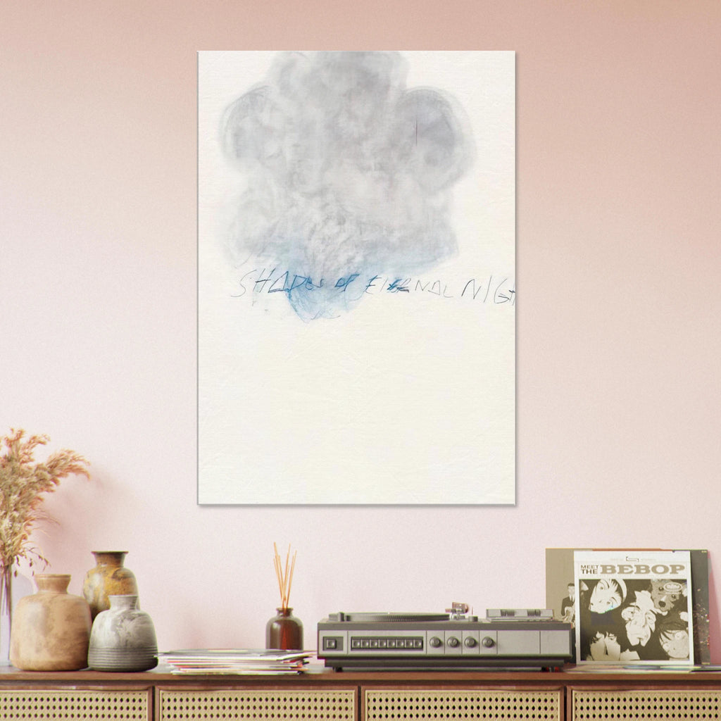 Fifty Days at Iliam. Shades of Eternal Night Canvas | Cy Twombly Canvas | Cy Twombly Store