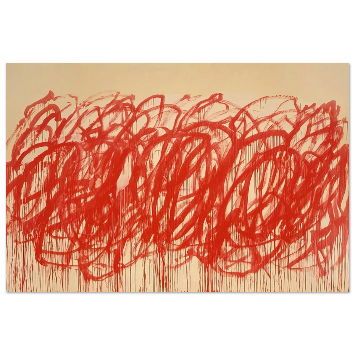 Untitled  Bacchus  Poster | Cy Twombly Poster | Cy Twombly Store