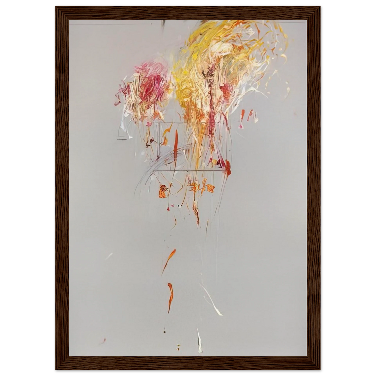 Nine Discourses on Commodus, Part IX Framed Poster | Cy Twombly Framed Prints Wall Art | Cy Twombly Store