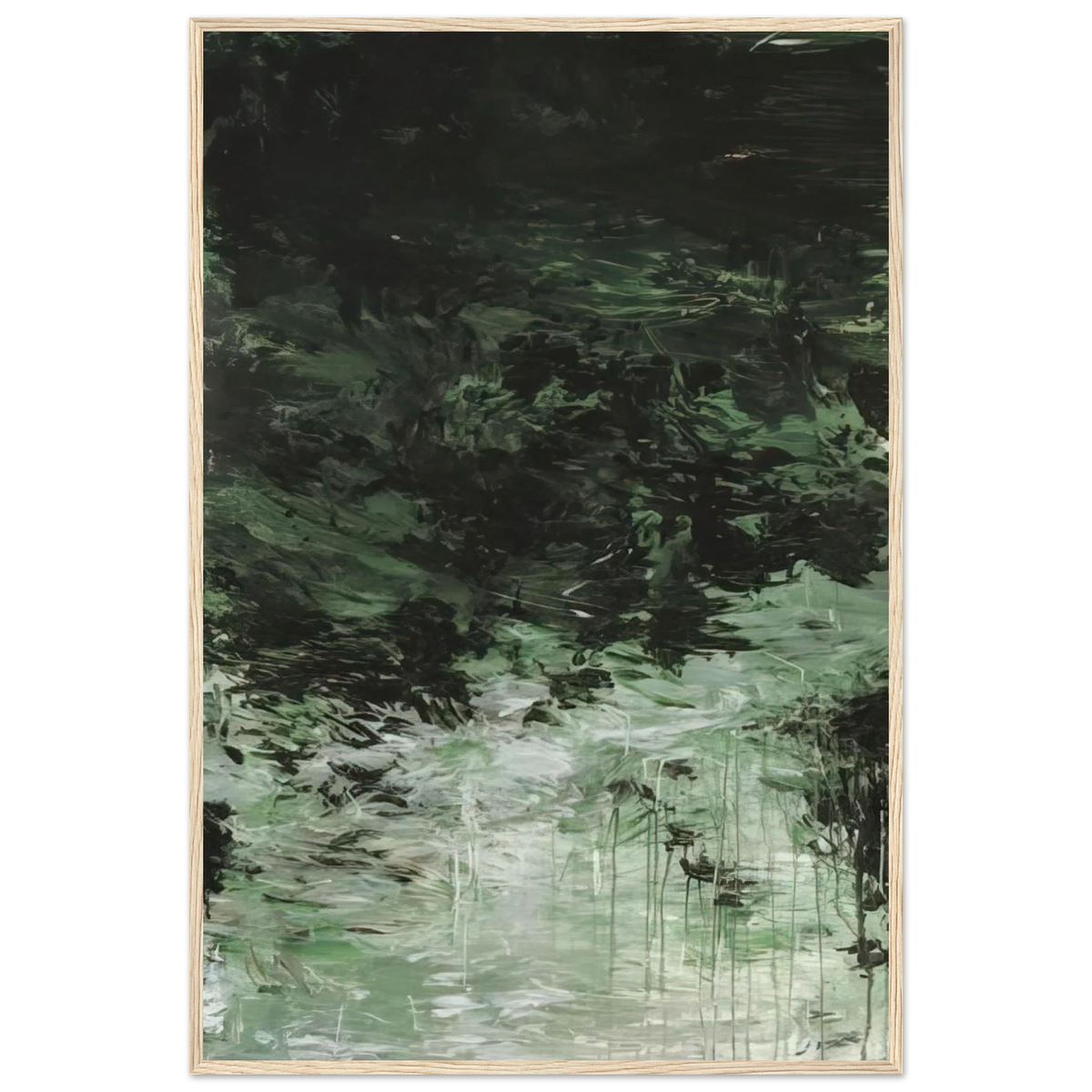 Untitled Part VIII Framed Poster | Cy Twombly Framed Prints Wall Art | Cy Twombly Store