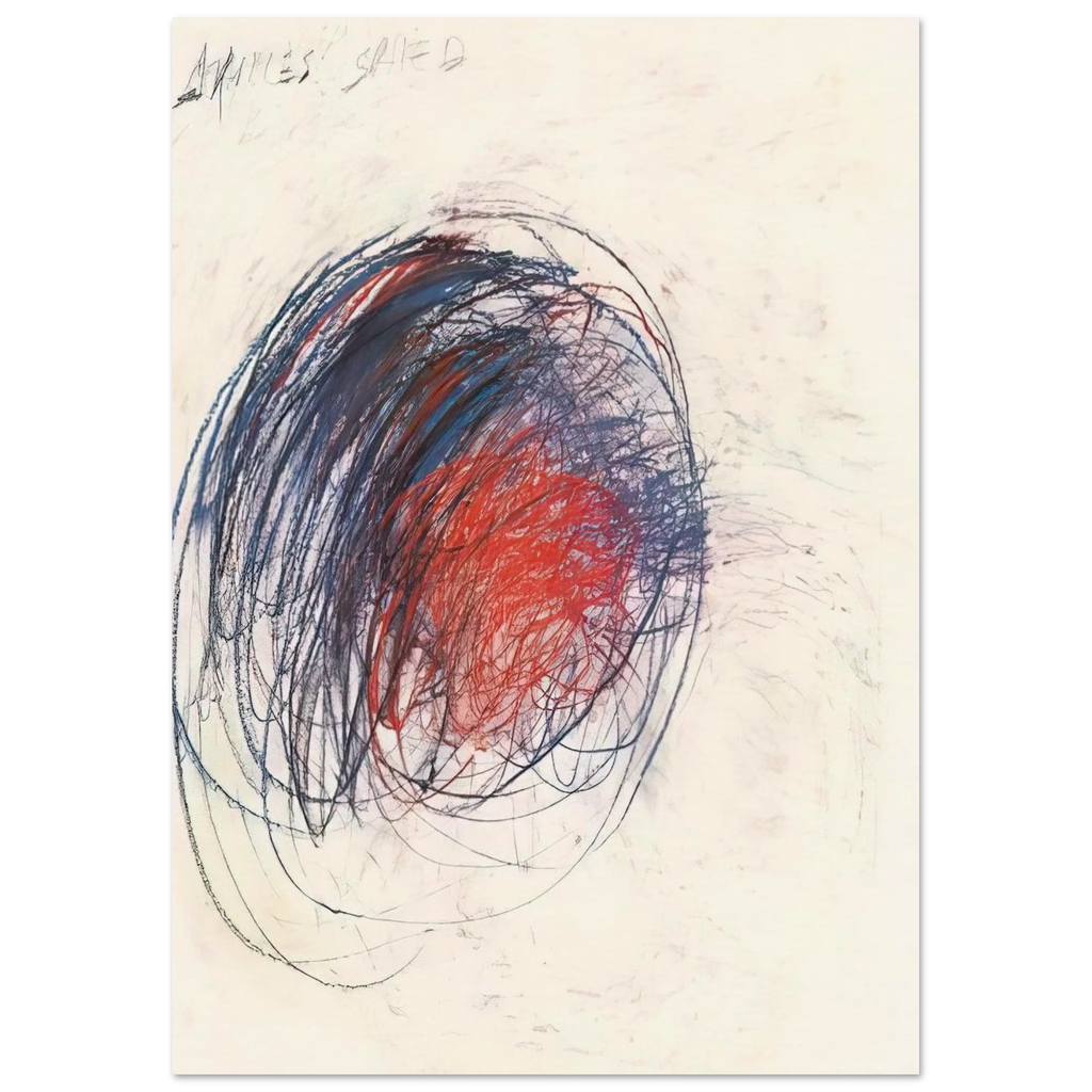 Fifty Days at Iliam. Shield of Achilles Poster | Cy Twombly Poster | Cy Twombly Store