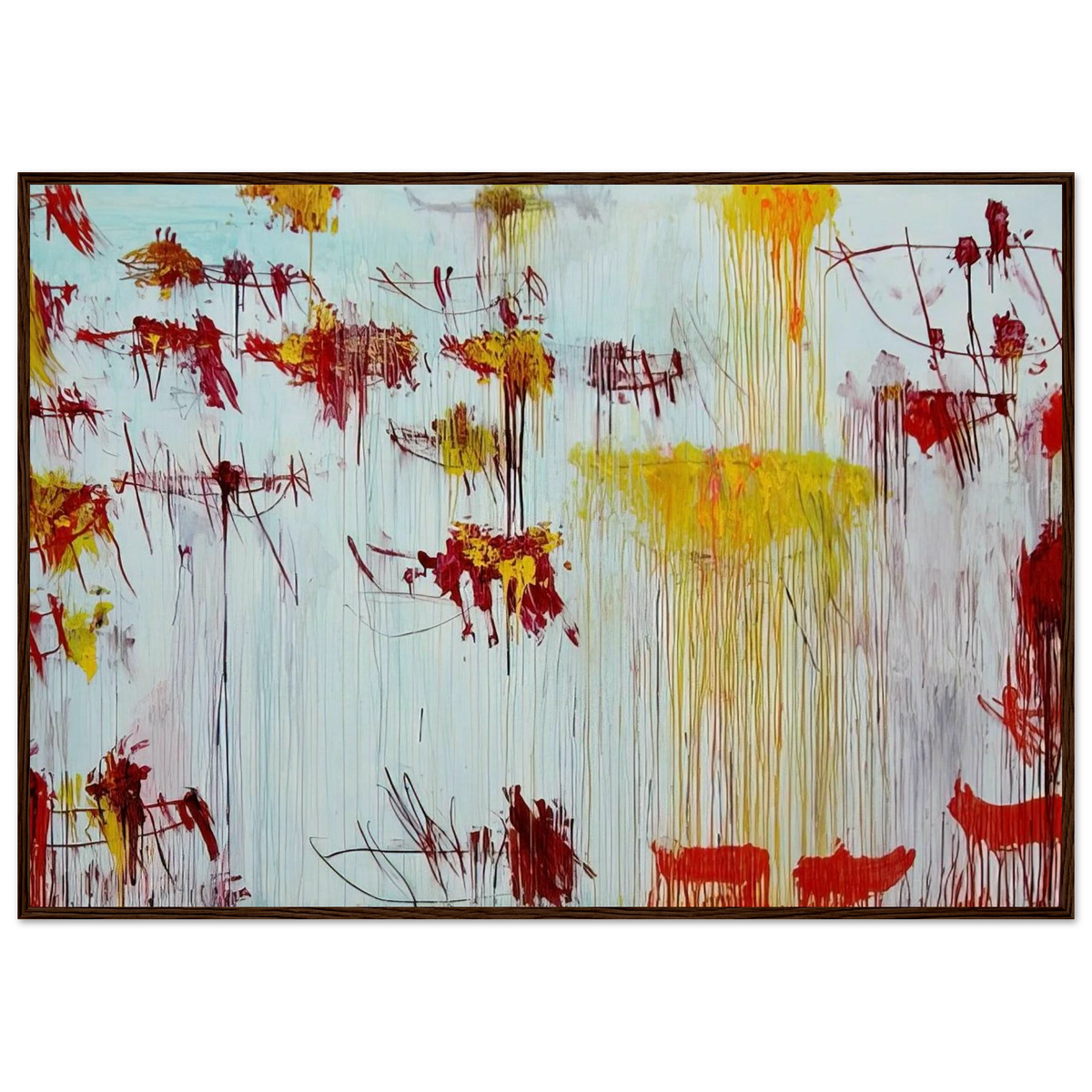 Lepanto, Part X Framed Poster | Cy Twombly Framed Prints Wall Art | Cy Twombly Store