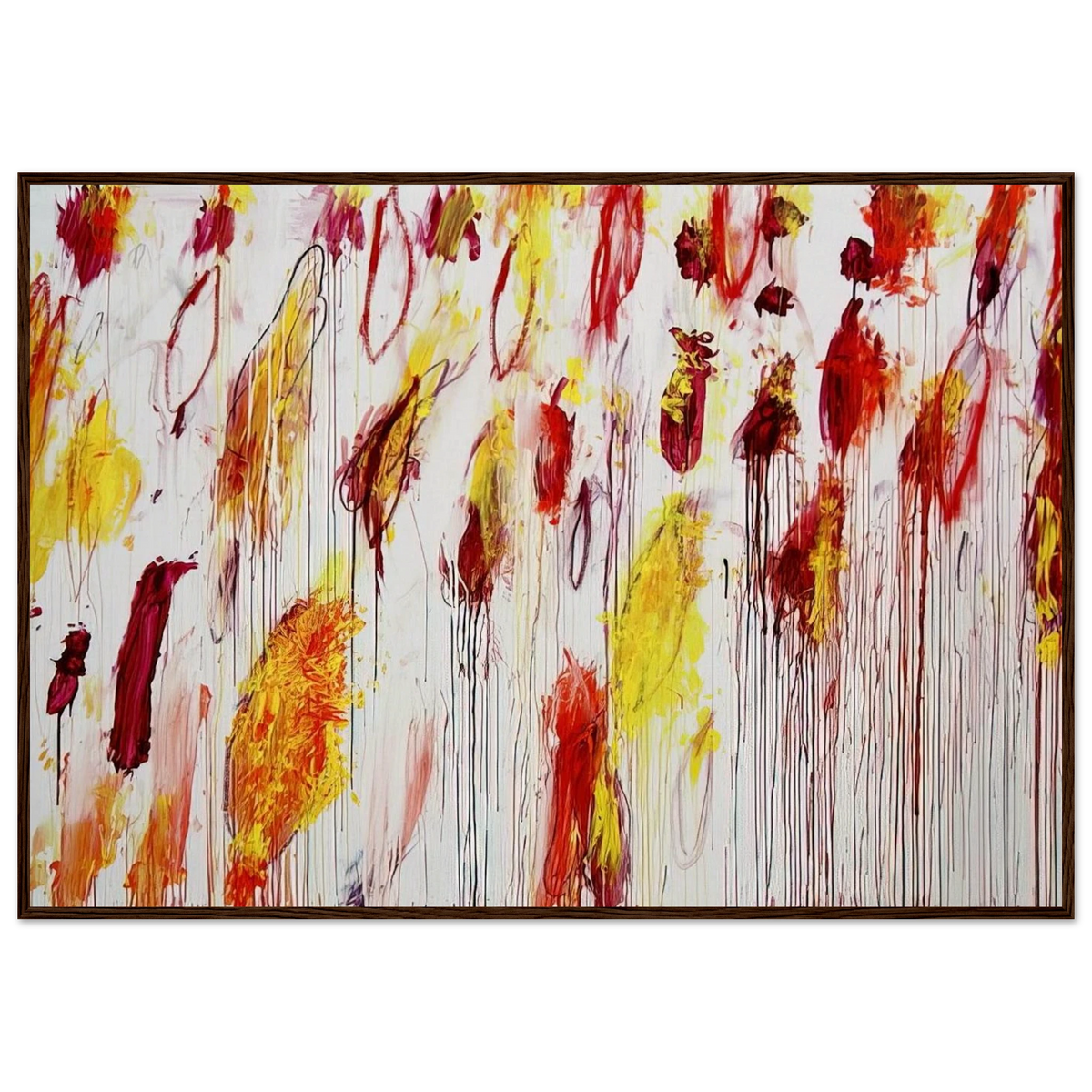 Lepanto, Part IV Framed Poster | Cy Twombly Framed Prints Wall Art | Cy Twombly Store