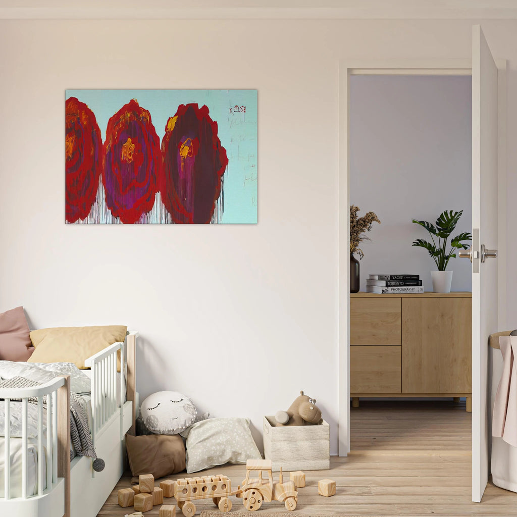 The Rose  IV  Canvas | Cy Twombly Canvas | Cy Twombly Store