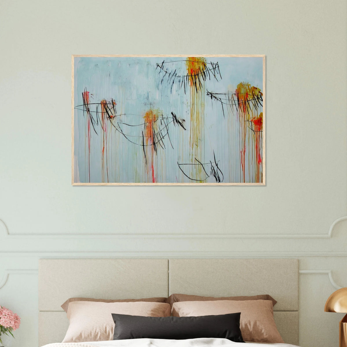 Lepanto, Part II Framed Poster | Cy Twombly Framed Prints Wall Art | Cy Twombly Store