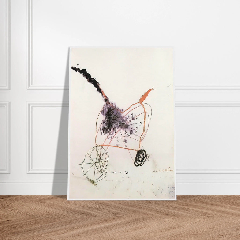 Anabasis Framed Poster | Cy Twombly Framed Prints Wall Art | Cy Twombly Store
