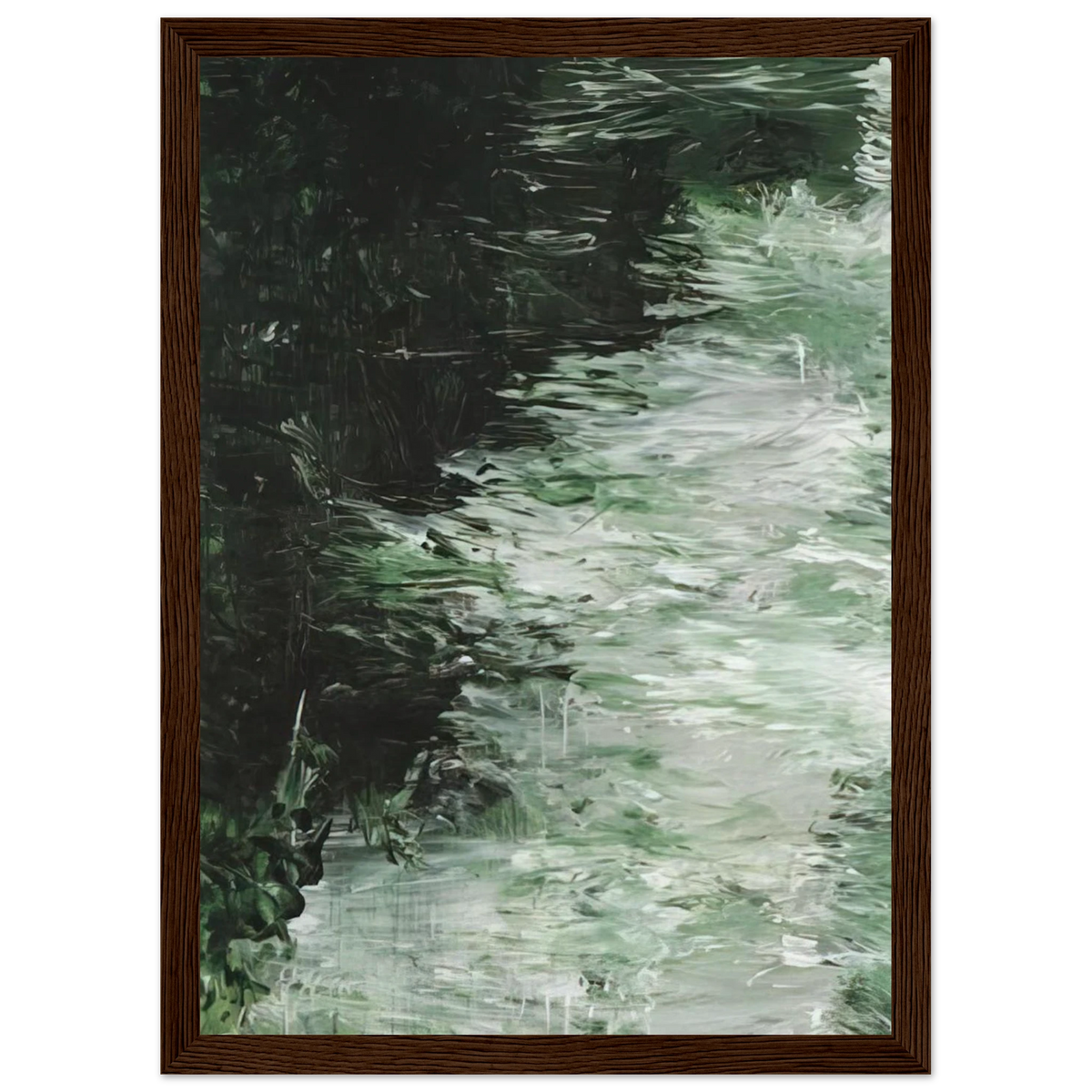 Untitled Part VII Framed Poster | Cy Twombly Framed Prints Wall Art | Cy Twombly Store