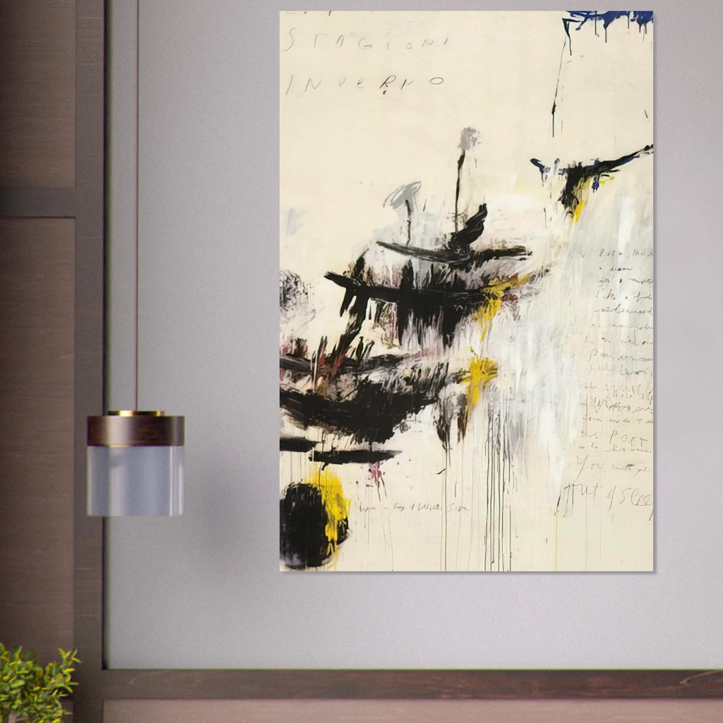 Quattro stagioni I. Inverno Poster | Cy Twombly Poster | Cy Twombly Store