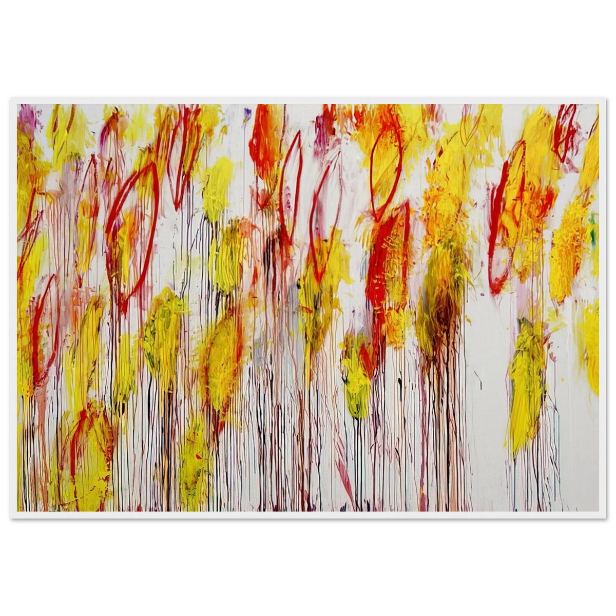 Lepanto, Part I Framed Poster | Cy Twombly Framed Prints Wall Art | Cy Twombly Store