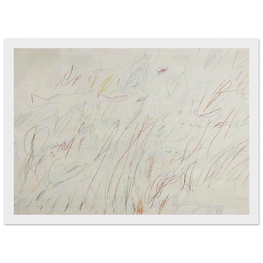 Sunset Framed Poster | Cy Twombly Framed Prints Wall Art | Cy Twombly Store