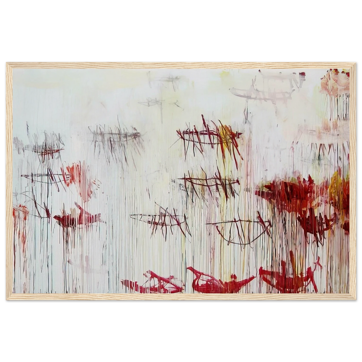 Lepanto, Part IX Framed Poster | Cy Twombly Framed Prints Wall Art | Cy Twombly Store