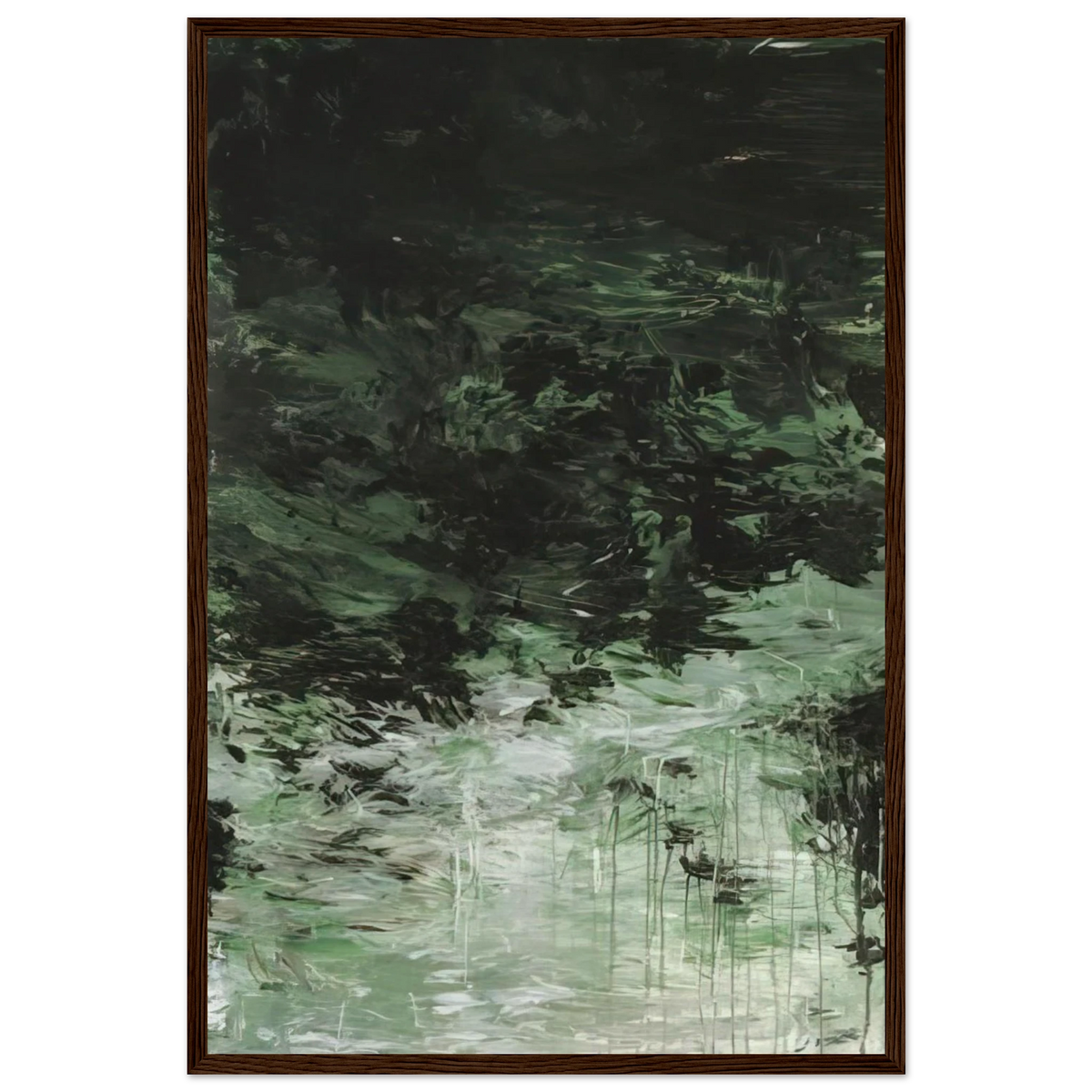 Untitled Part VIII Framed Poster | Cy Twombly Framed Prints Wall Art | Cy Twombly Store