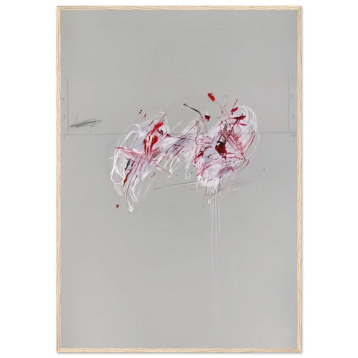 Nine Discourses on Commodus, Part II Framed Poster | Cy Twombly Framed Prints Wall Art | Cy Twombly Store