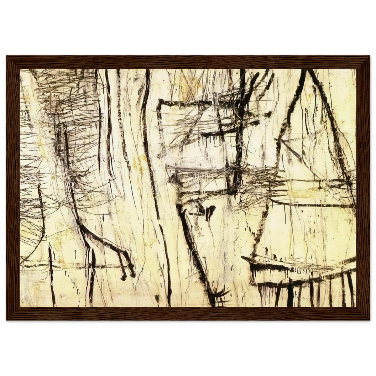 Tiznit Framed Poster | Cy Twombly Framed Prints Wall Art | Cy Twombly Store