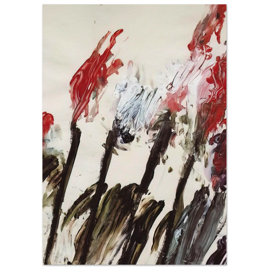 Nicola's Irises Poster | Cy Twombly Poster | Cy Twombly Store