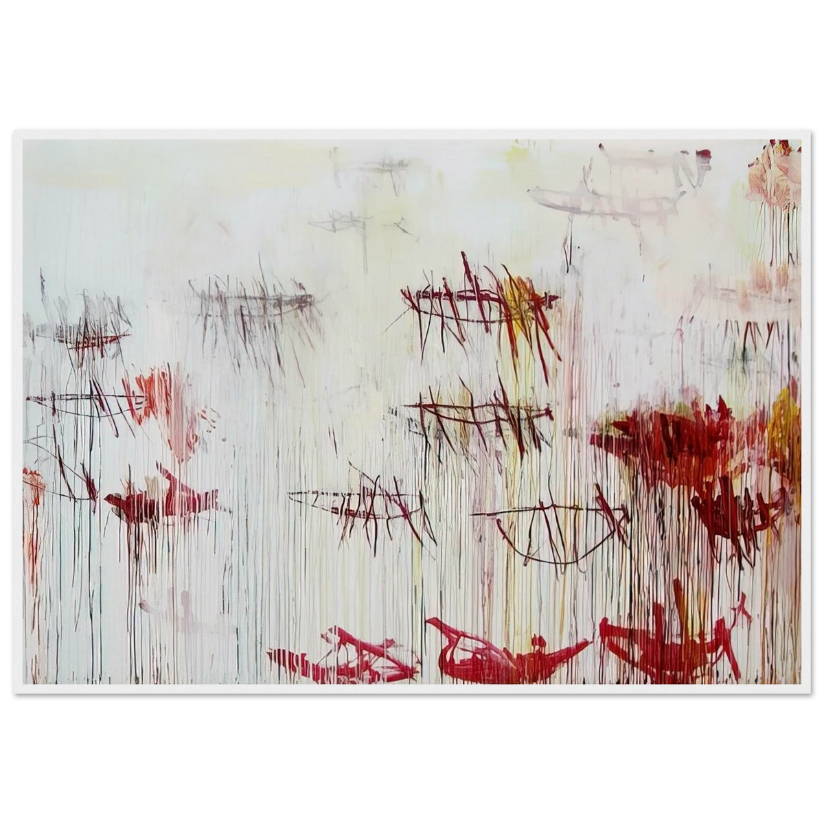 Lepanto, Part IX Framed Poster | Cy Twombly Framed Prints Wall Art | Cy Twombly Store