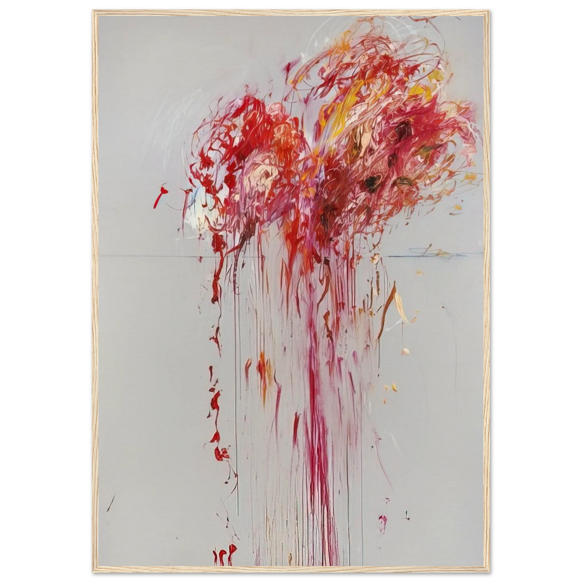 Nine Discourses on Commodus, Part VIII Framed Poster | Cy Twombly Framed Prints Wall Art | Cy Twombly Store