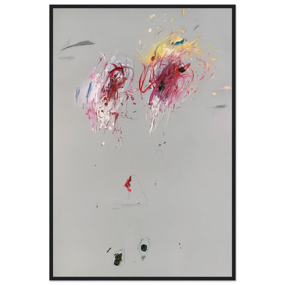 Nine Discourses on Commodus, Part IV Framed Poster | Cy Twombly Framed Prints Wall Art | Cy Twombly Store