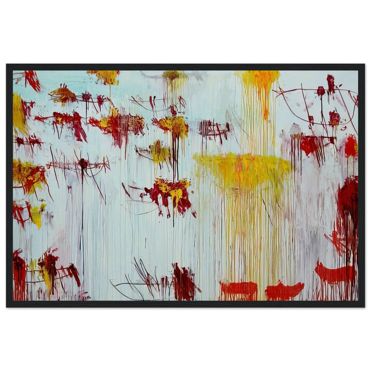 Lepanto, Part X Framed Poster | Cy Twombly Framed Prints Wall Art | Cy Twombly Store