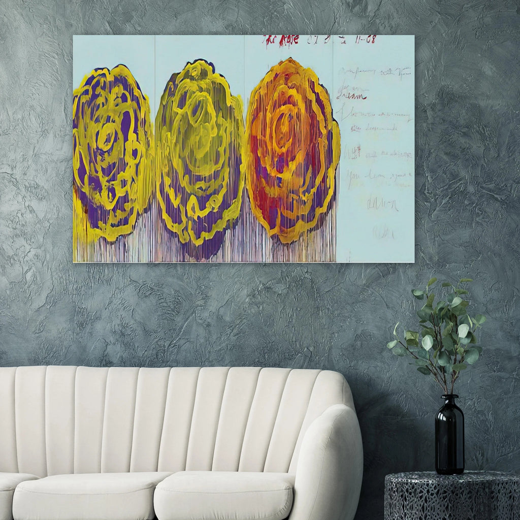 The Rose  III  Poster | Cy Twombly Poster | Cy Twombly Store