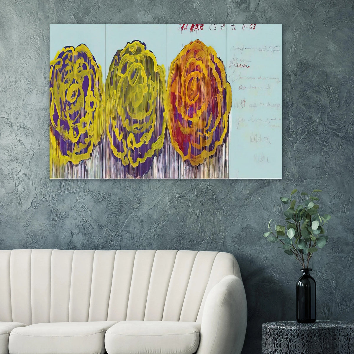 The Rose  III  Poster | Cy Twombly Poster | Cy Twombly Store