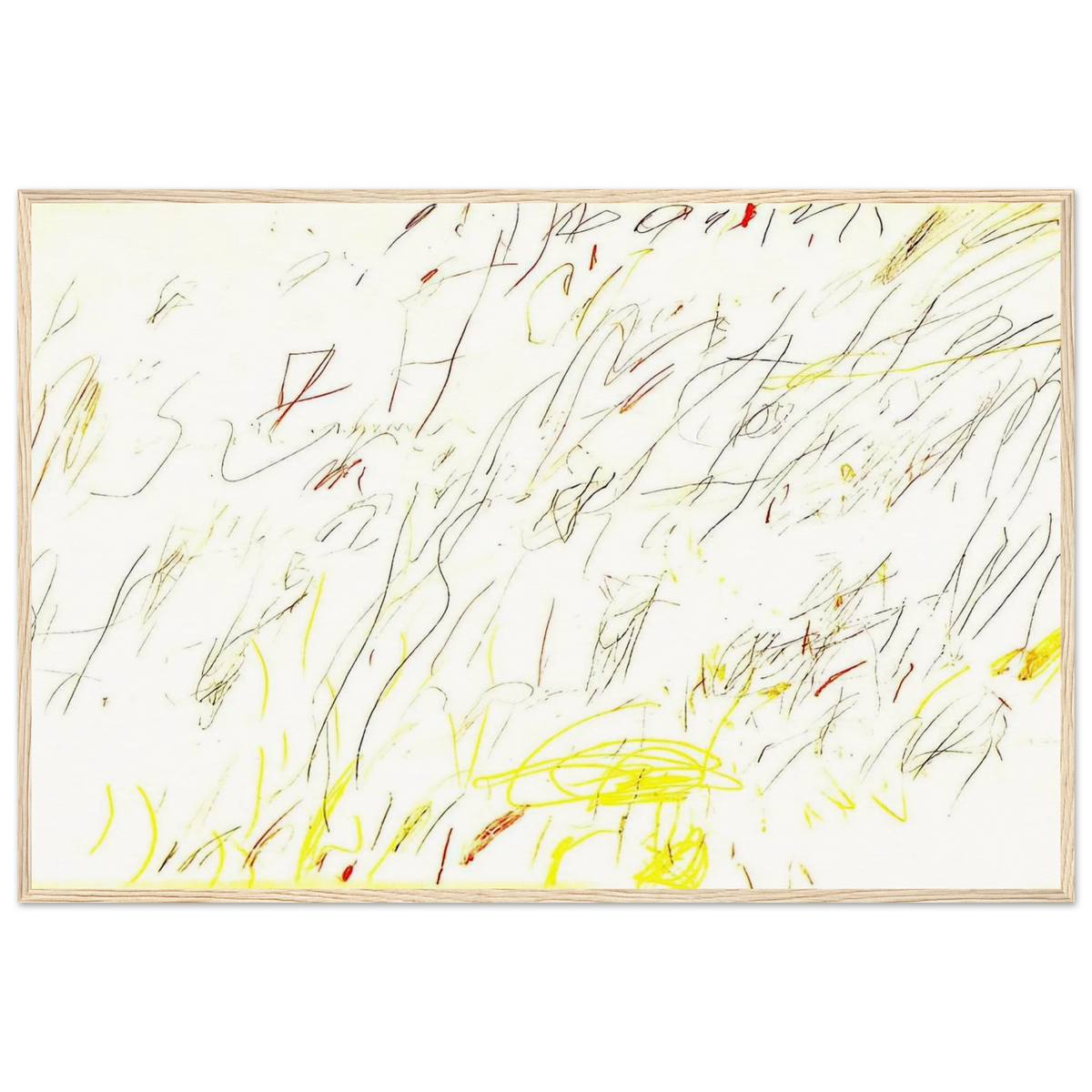 Blue Room Framed Poster | Cy Twombly Framed Prints Wall Art | Cy Twombly Store