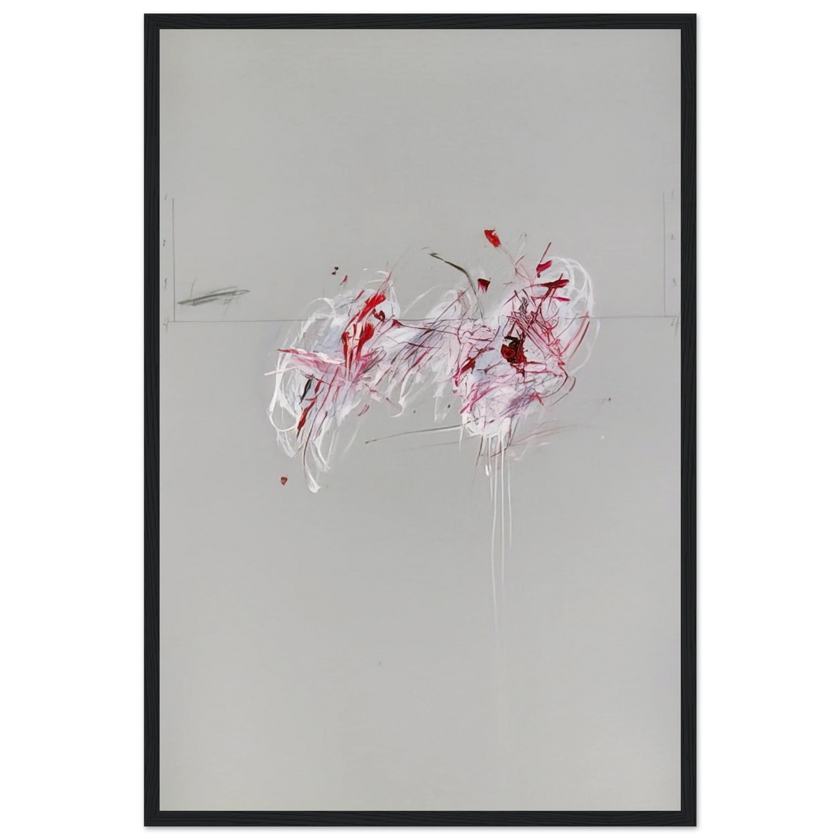 Nine Discourses on Commodus, Part II Framed Poster | Cy Twombly Framed Prints Wall Art | Cy Twombly Store
