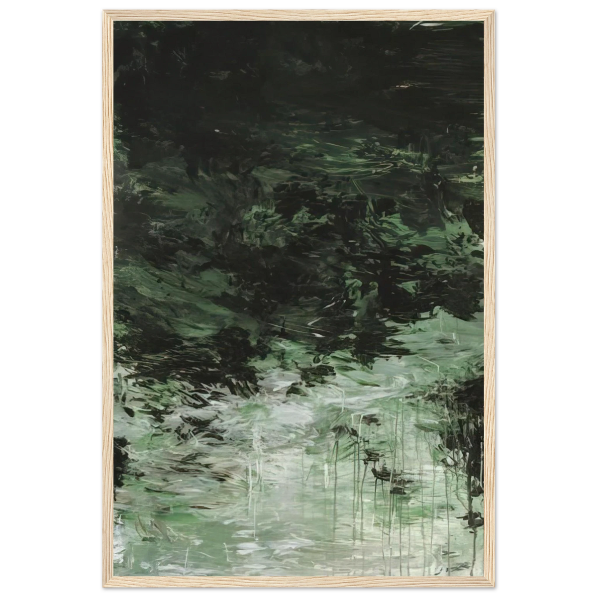 Untitled Part VIII Framed Poster | Cy Twombly Framed Prints Wall Art | Cy Twombly Store