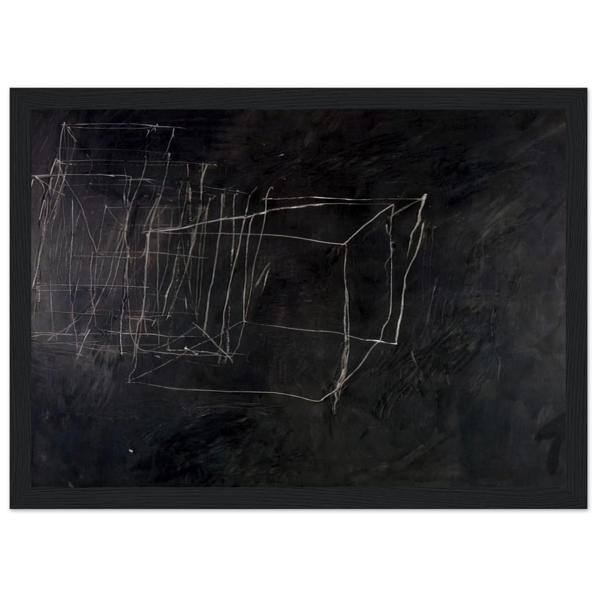 Night Watch Framed Poster | Cy Twombly Framed Prints Wall Art | Cy Twombly Store