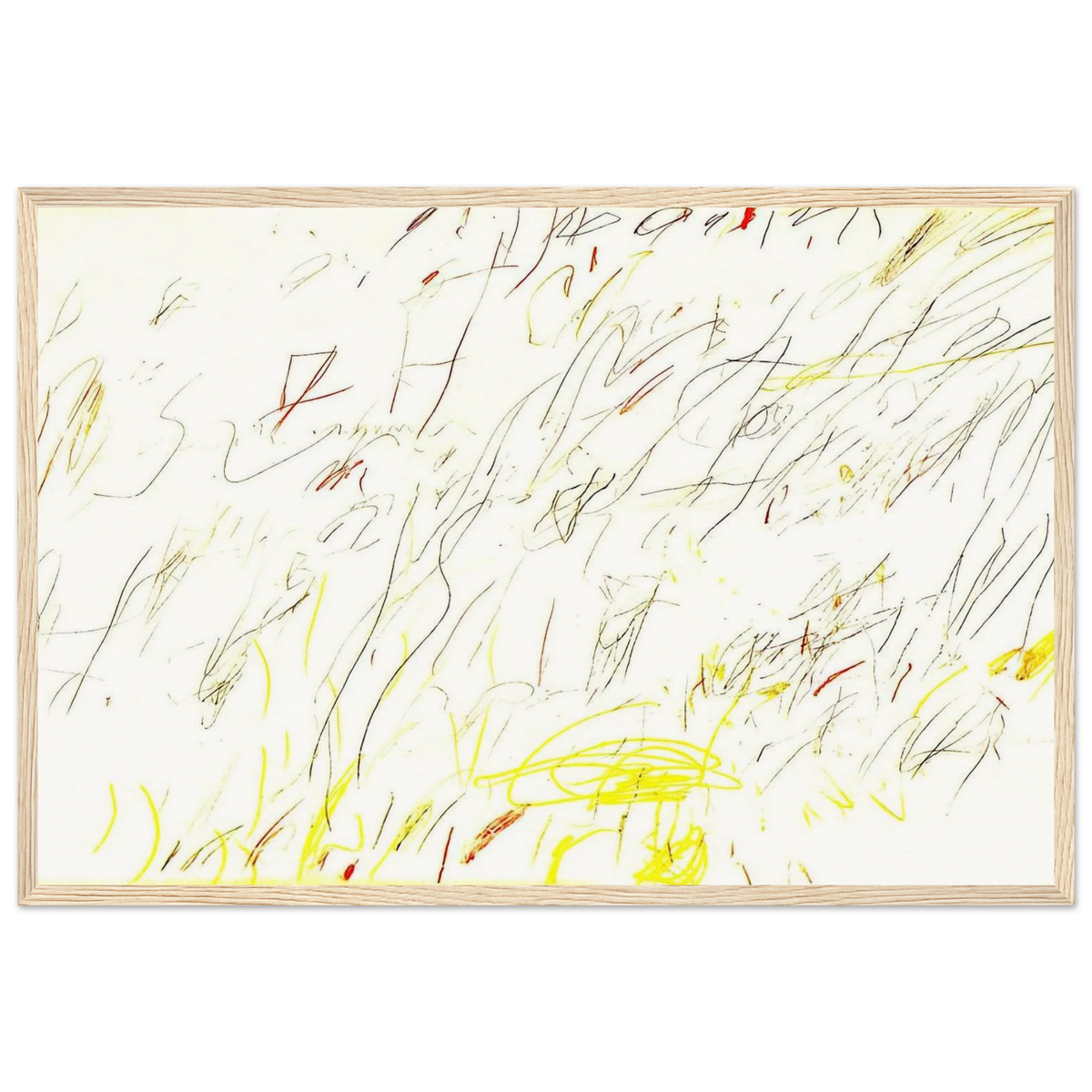 Blue Room Framed Poster | Cy Twombly Framed Prints Wall Art | Cy Twombly Store