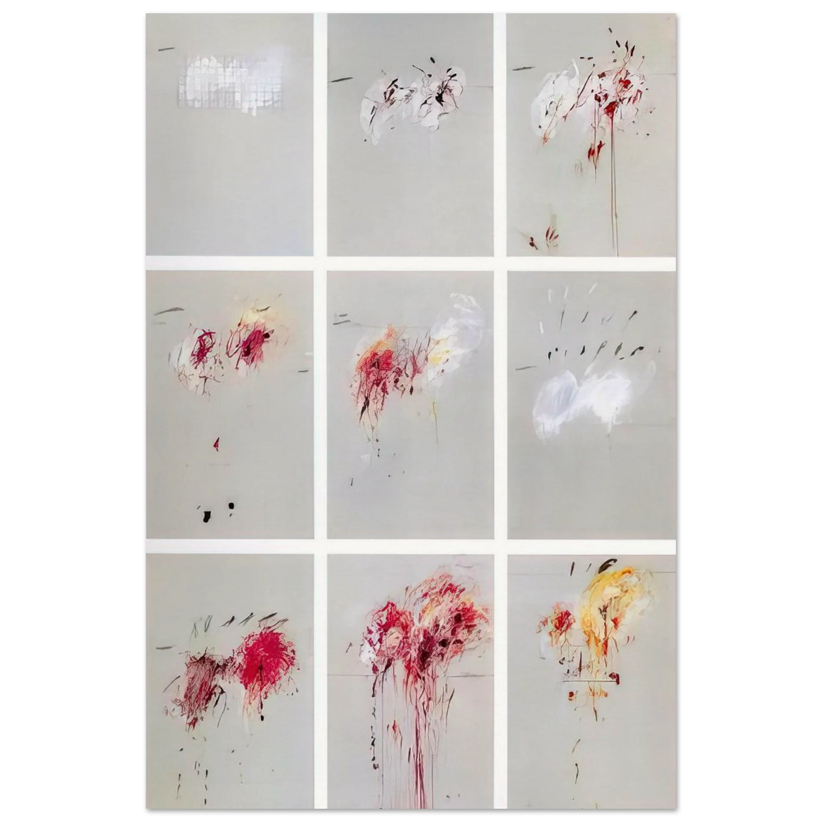 Nine Discourses on Commodus Poster | Cy Twombly Poster | Cy Twombly Store